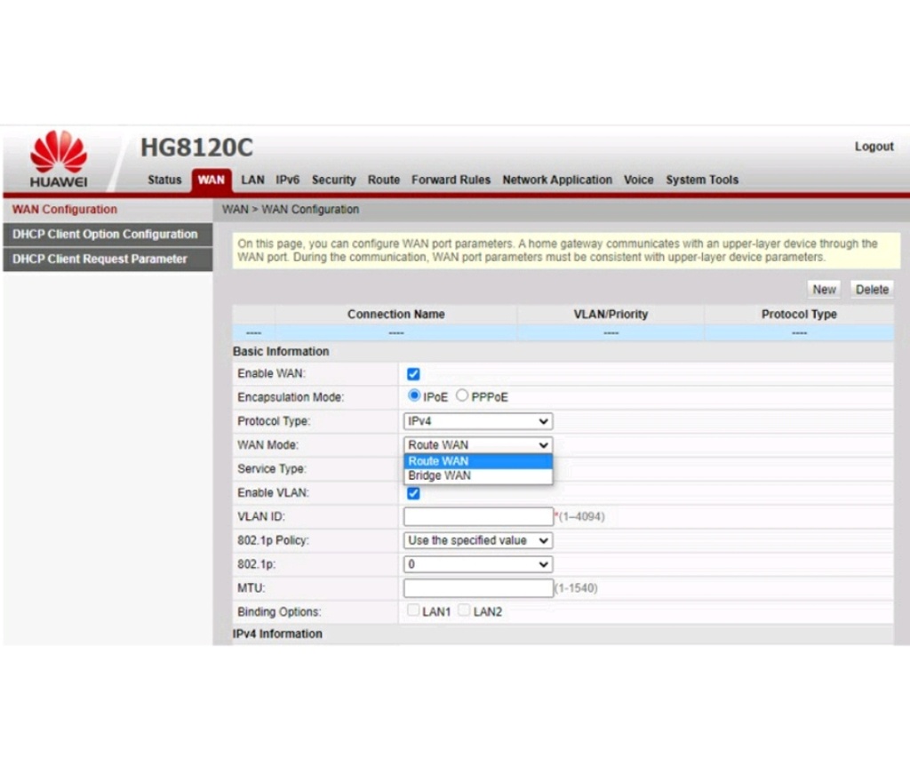 HUAWEI HG8120C