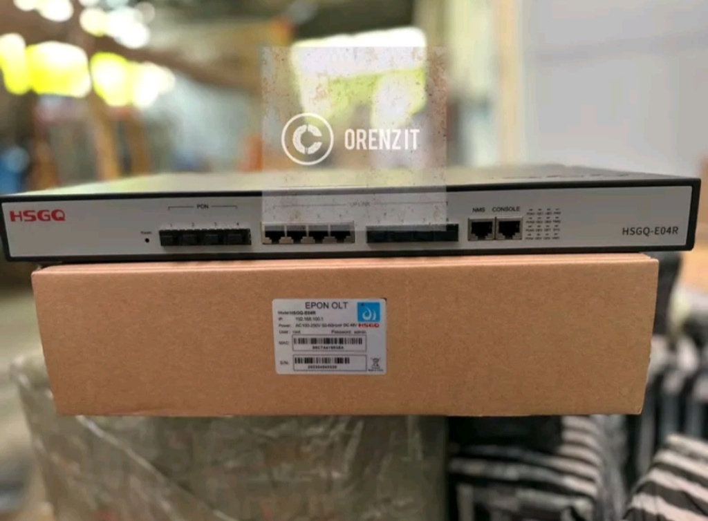 XE04R OLT HSGQ 4 PORT TANPA SFP