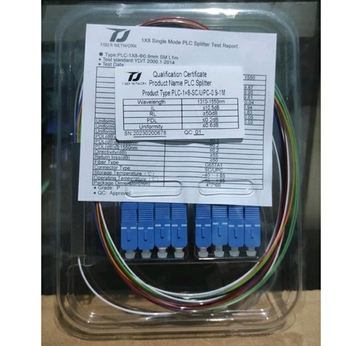 [000433] TJ PLC WARNA SPLITTER 1:8